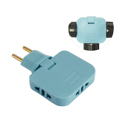 Adjustable Rotatable Mini Socket (Quick & Safe) Perfect for Home and Travel