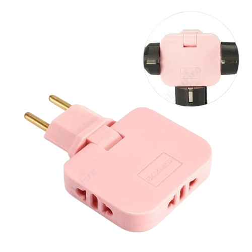 Adjustable Rotatable Mini Socket (Quick & Safe) Perfect for Home and Travel